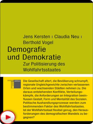 cover image of Demografie und Demokratie